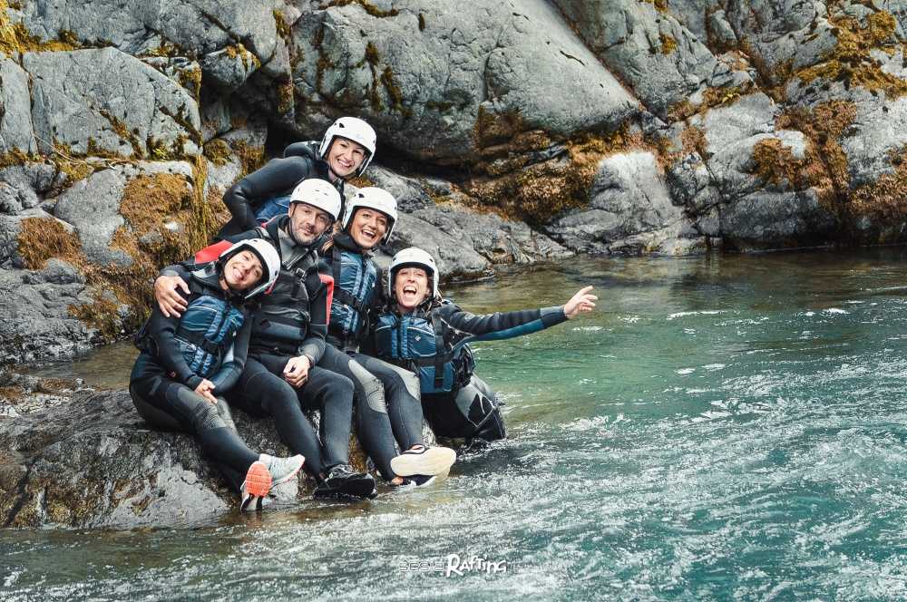 Canyoning in the Sesia Gorges