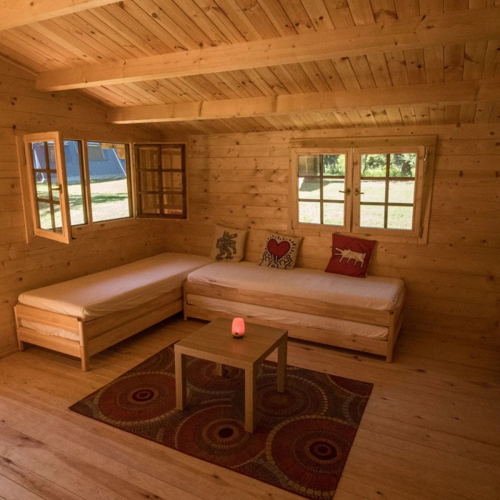 Bungalows for the kids of our summer camps