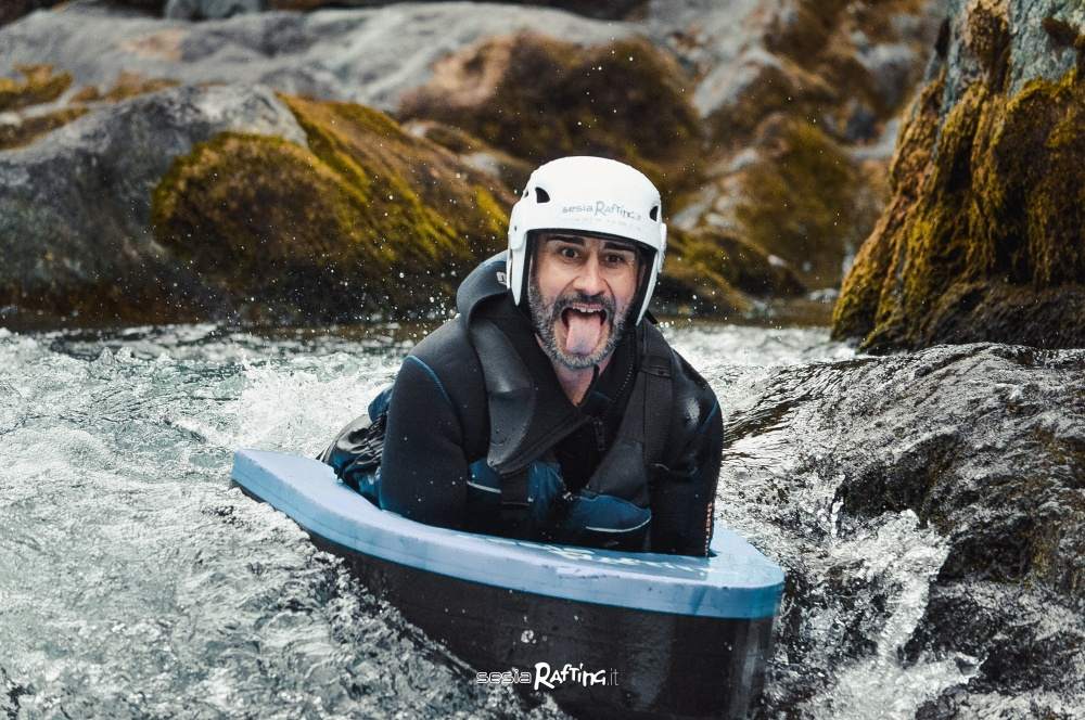 Meglio tenere la lingua in bocca durante la discesa in hydrospeed