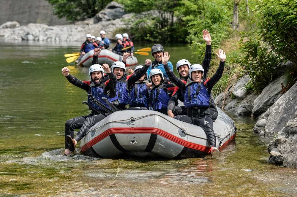 Sesia Rafting a way to be together and make a team