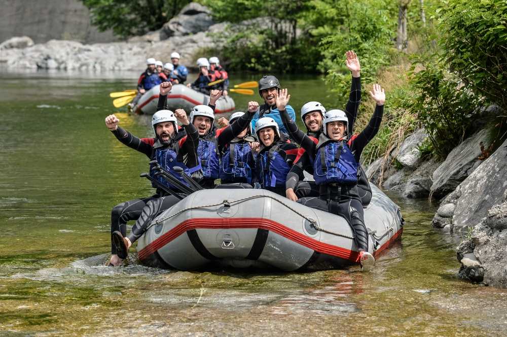 Sesia Rafting un modo per stare insieme e fare Team