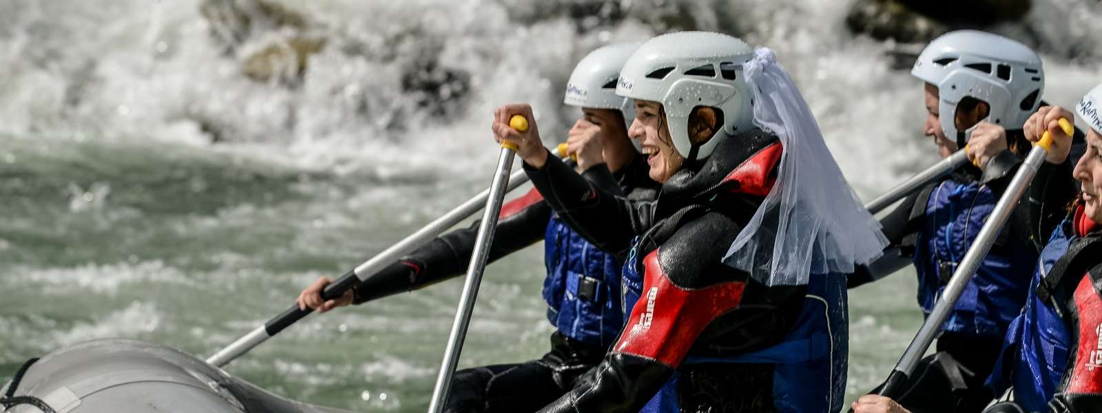Le amiche della Sposa hanno scelto Sesia Rafting