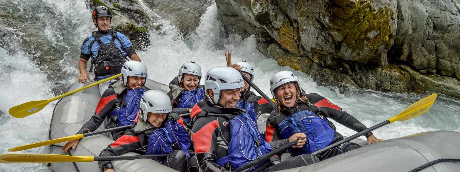 Rafting nelle Gole del Sesia con Sesia Rafting ASD