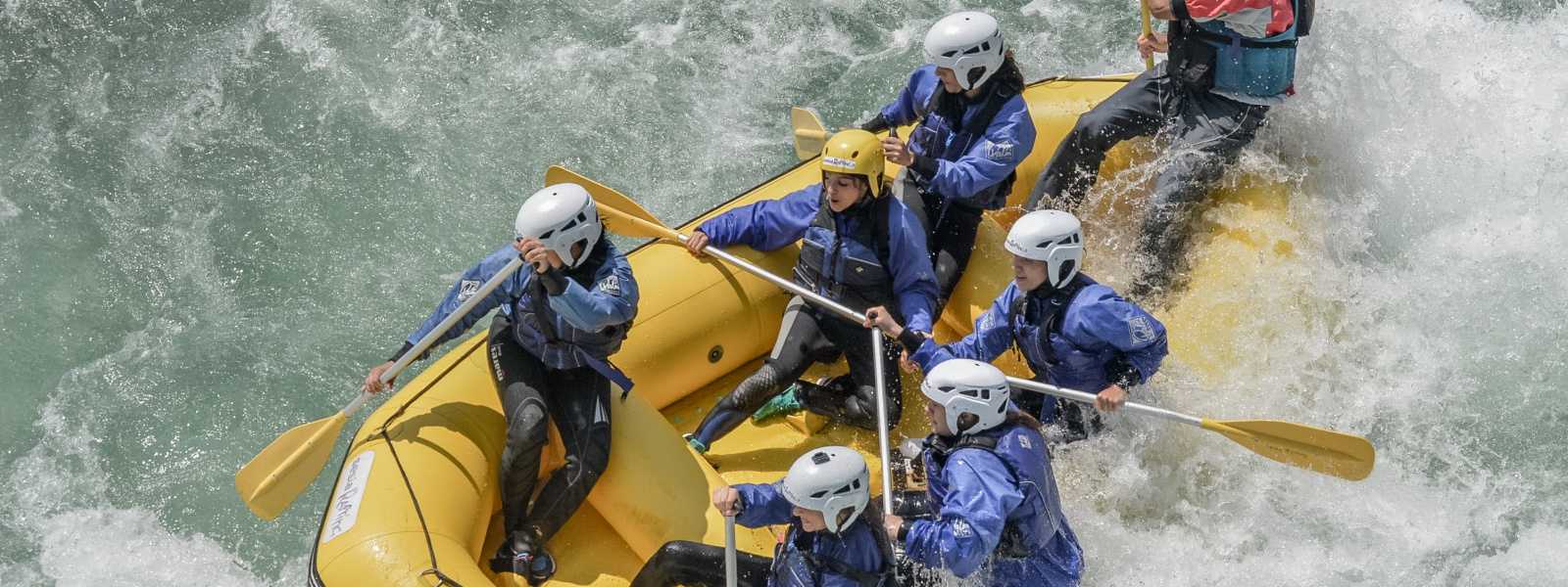 Sesia rafting location perfetta per raduni e campi scout