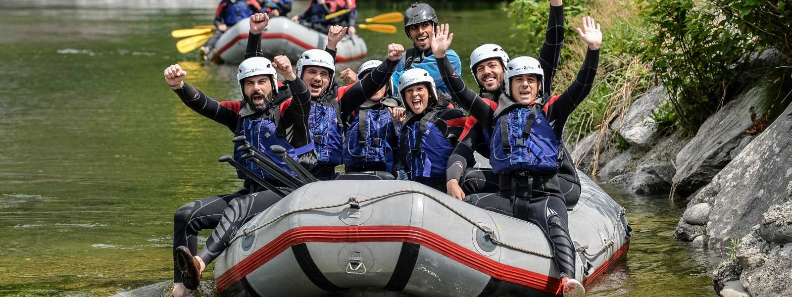 Sesia Rafting un modo per stare insieme e fare Team