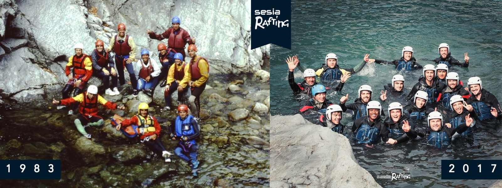 La storia di Sesia Rafting 1983-2017